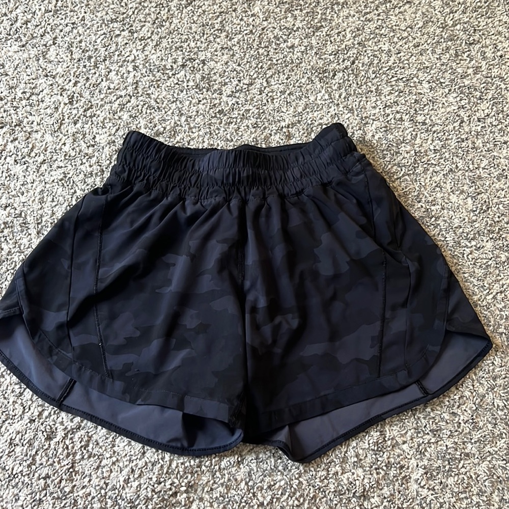 Lululemon camo tracker shorts
